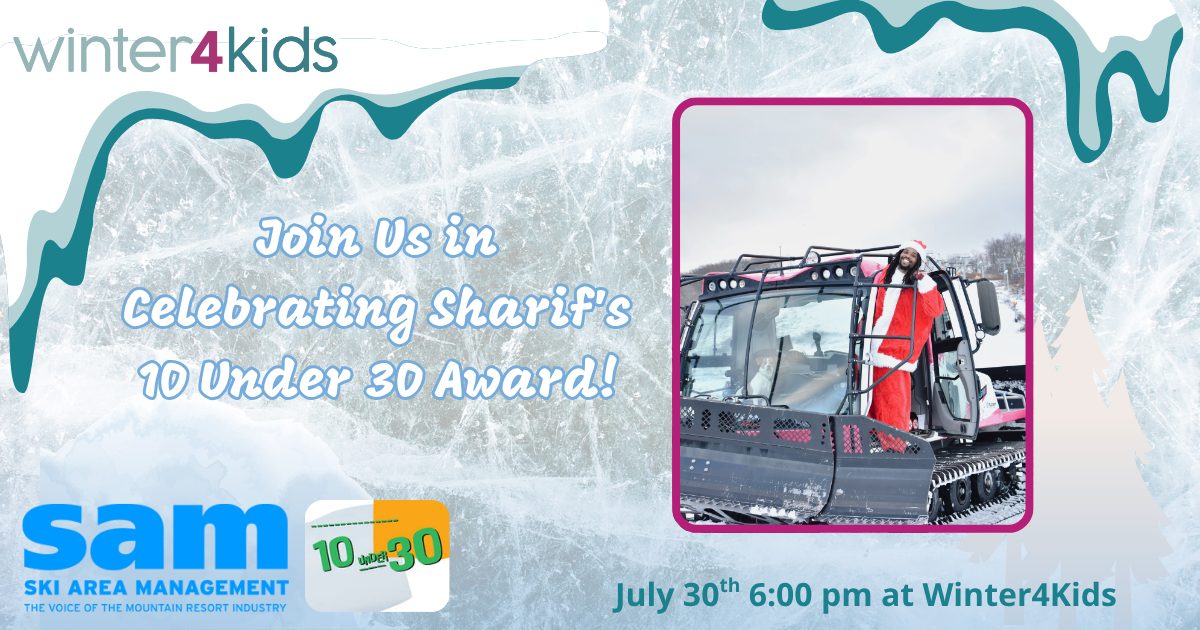Campaign cover image for Celebrating Sharif Smith's 10 Under 30 Award!