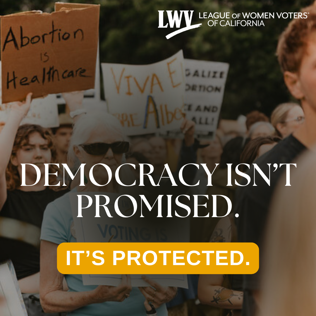 Campaign cover image for Democracy Isn't Promised. It's Protected.