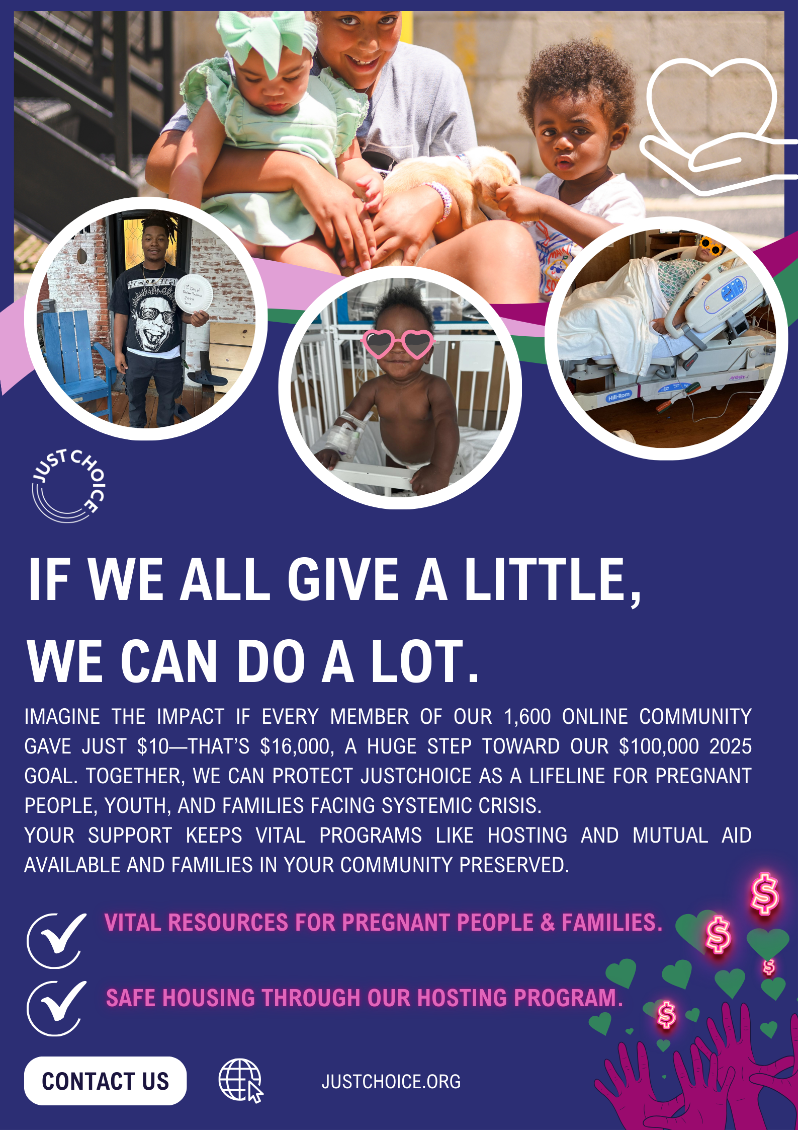 Campaign cover image for If We All Give a Little, We Can Do A Lot
