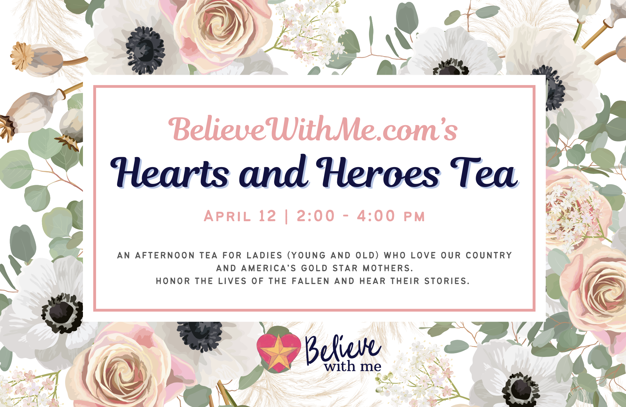 Campaign cover image for Tampa Hearts & Heroes Gold Star Mother's Tea