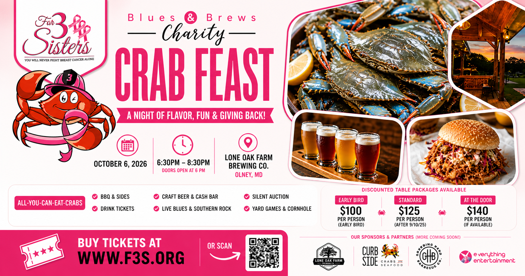 Campaign cover image for Blues & Brews Charity Crab Feast 2026