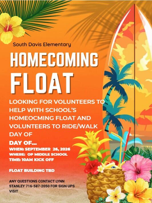 Campaign cover image for South Davis Homecoming Float 2026