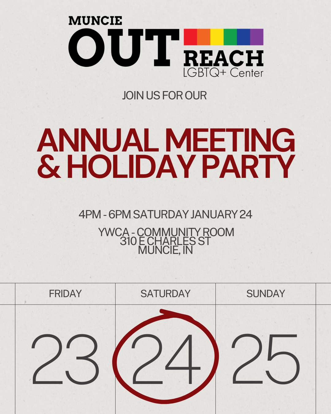 Campaign cover image for 2025 Annual Meeting & Holiday Party