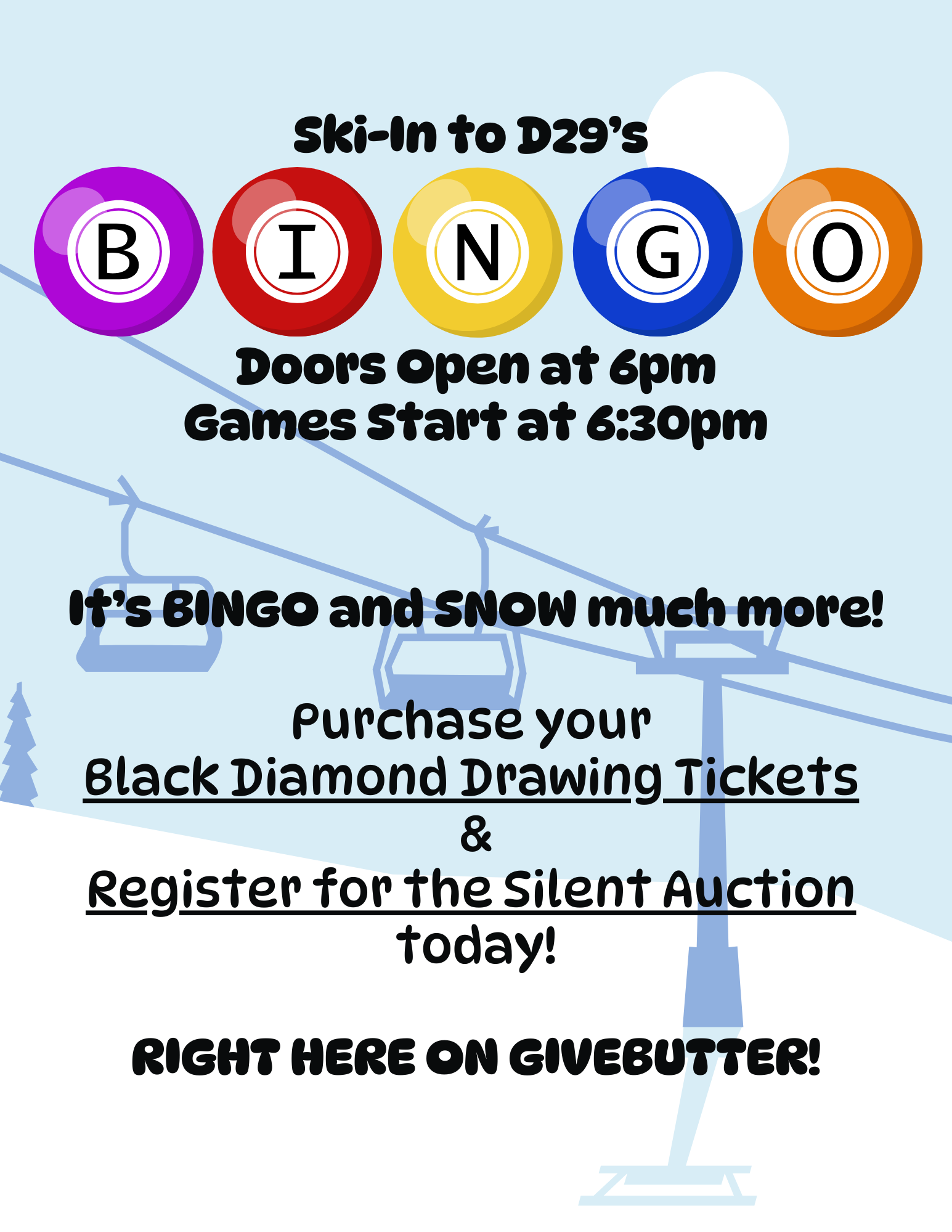 Campaign cover image for D29’s Ski-In to BINGO