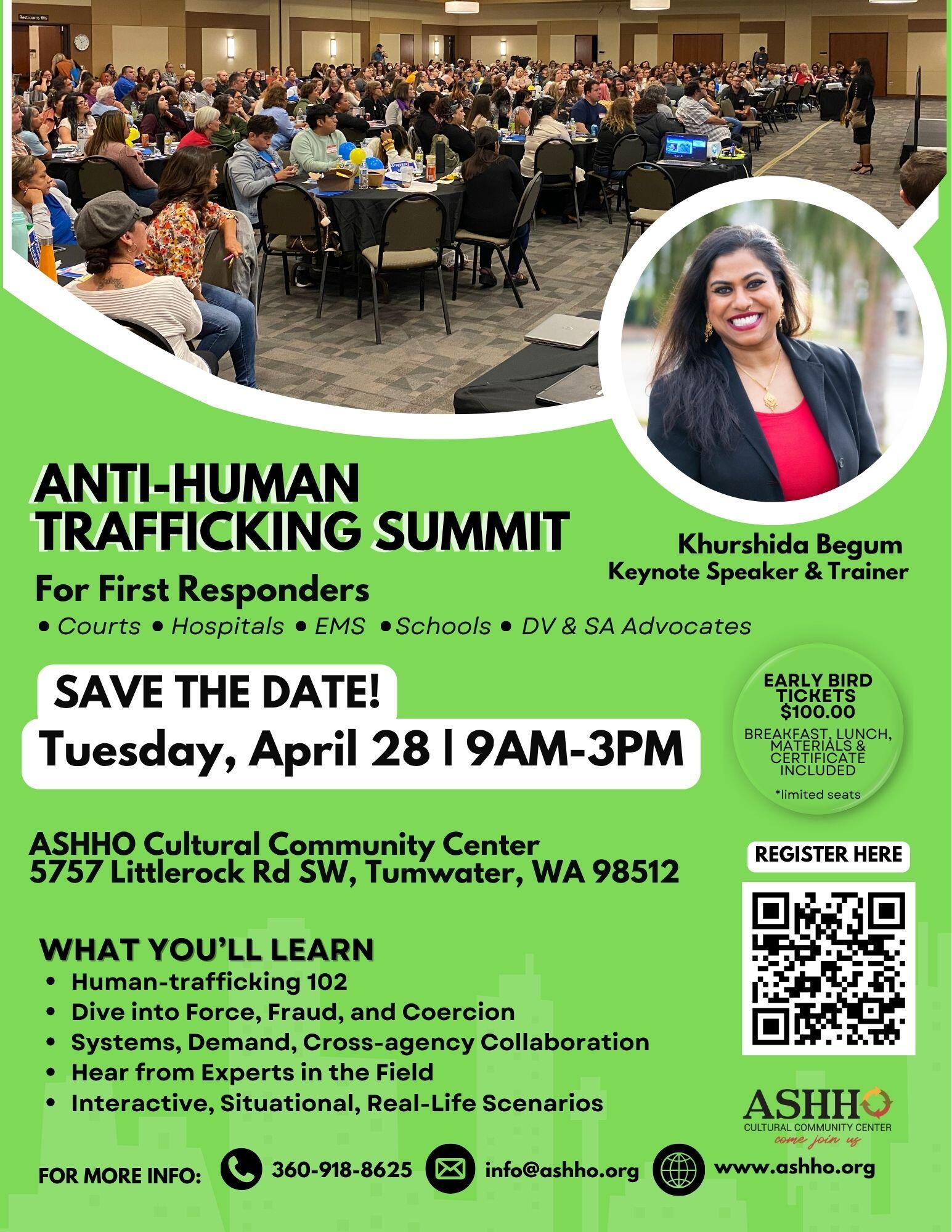 Campaign cover image for Anti-Human Trafficking Summit
