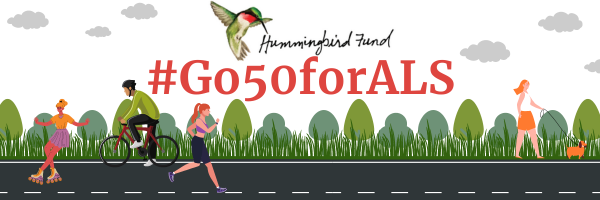 Campaign cover image for #Go50forALS