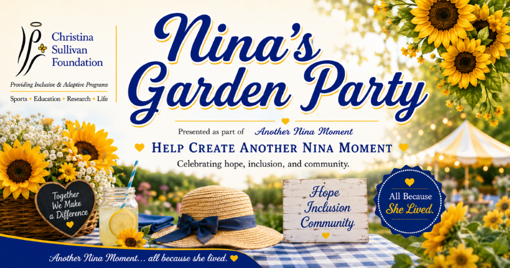 Campaign cover image for Nina's Garden Party