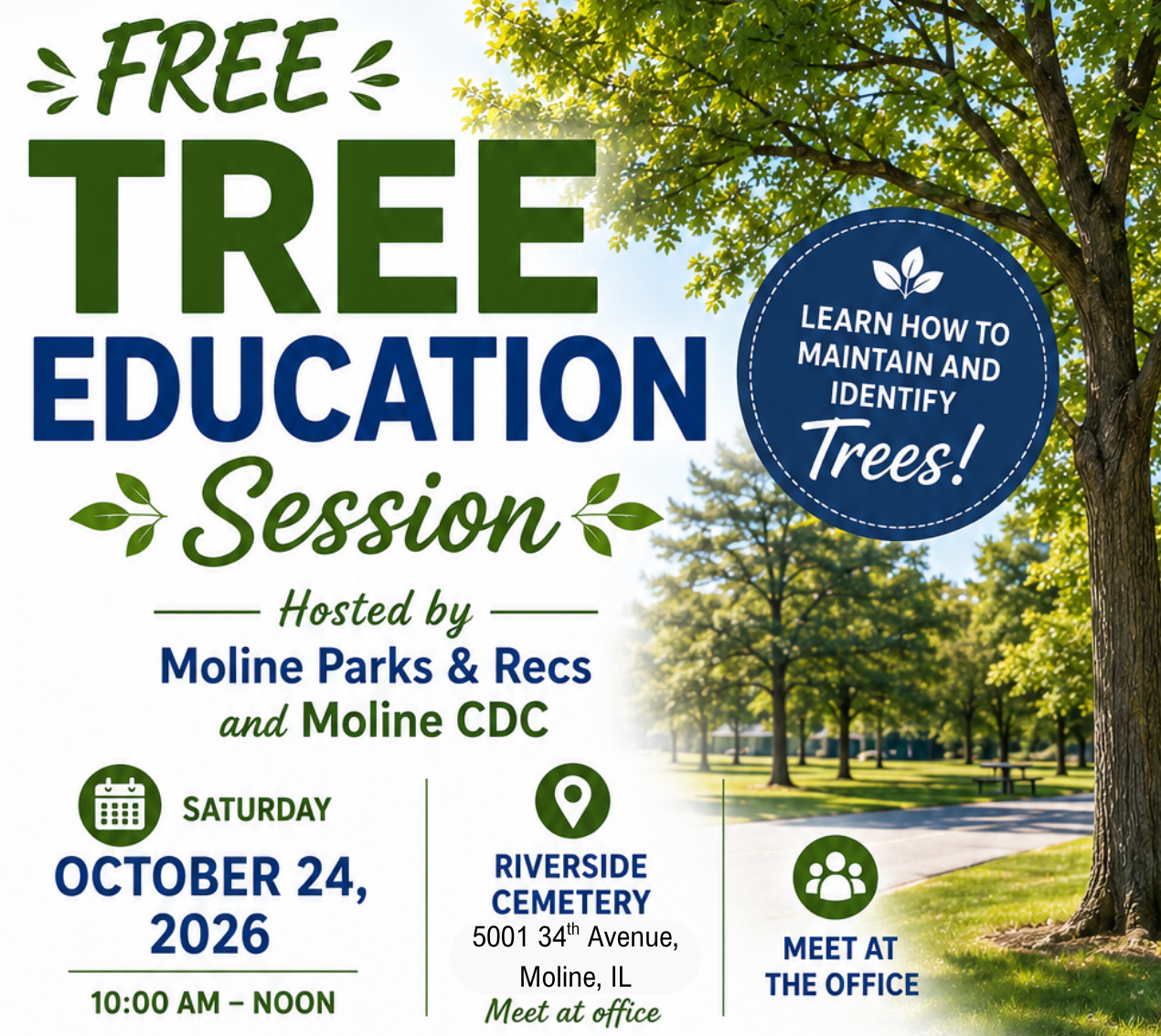 Campaign cover image for Tree Education Fall Session