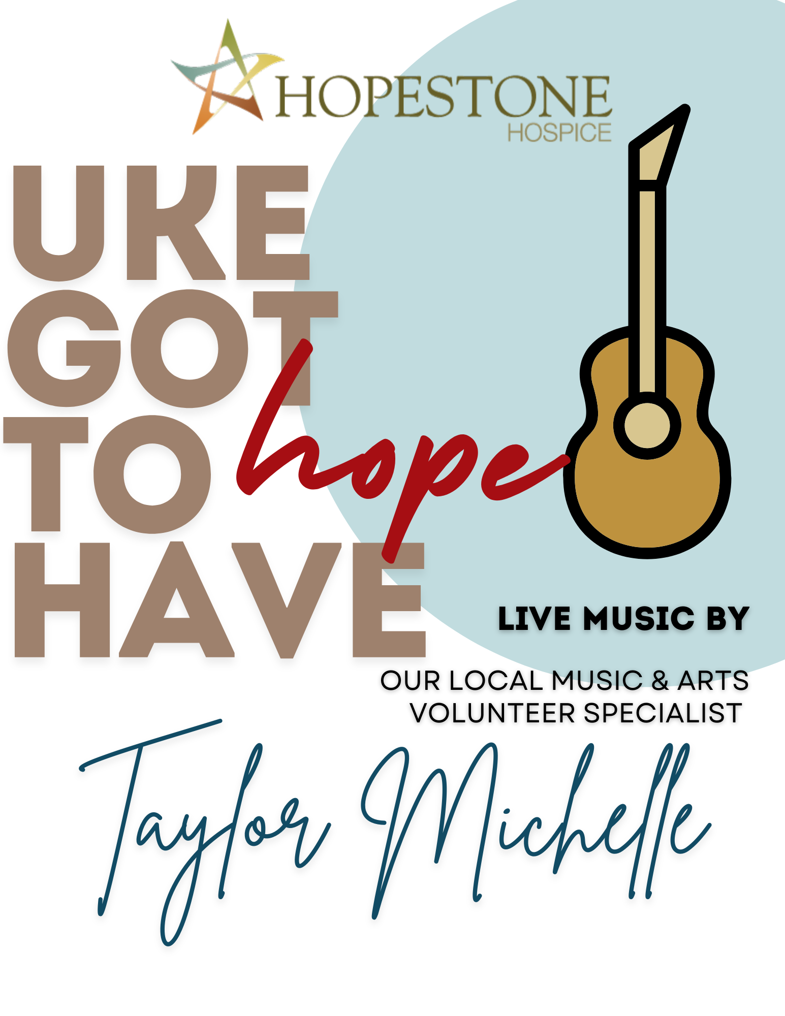 Campaign cover image for Uke Got to Have Hope - Fundraiser for Helping Hurricane Beryl Families in Need