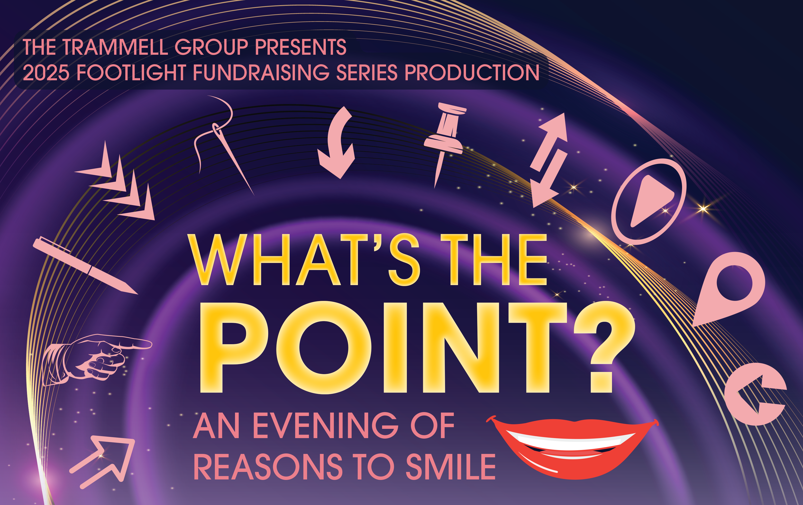 Campaign cover image for What's the Point: Trammell Group Footlight Fundraiser