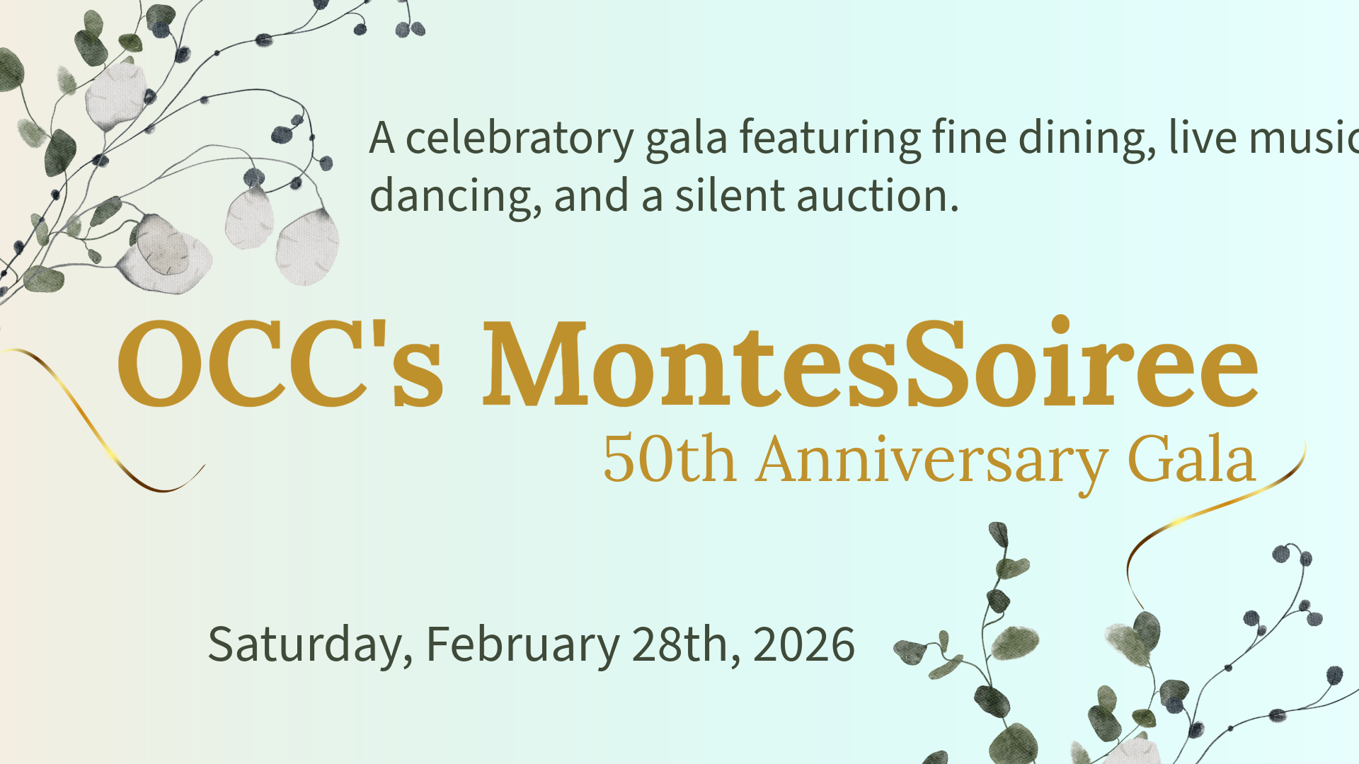 Campaign cover image for OCC's MontesSoiree