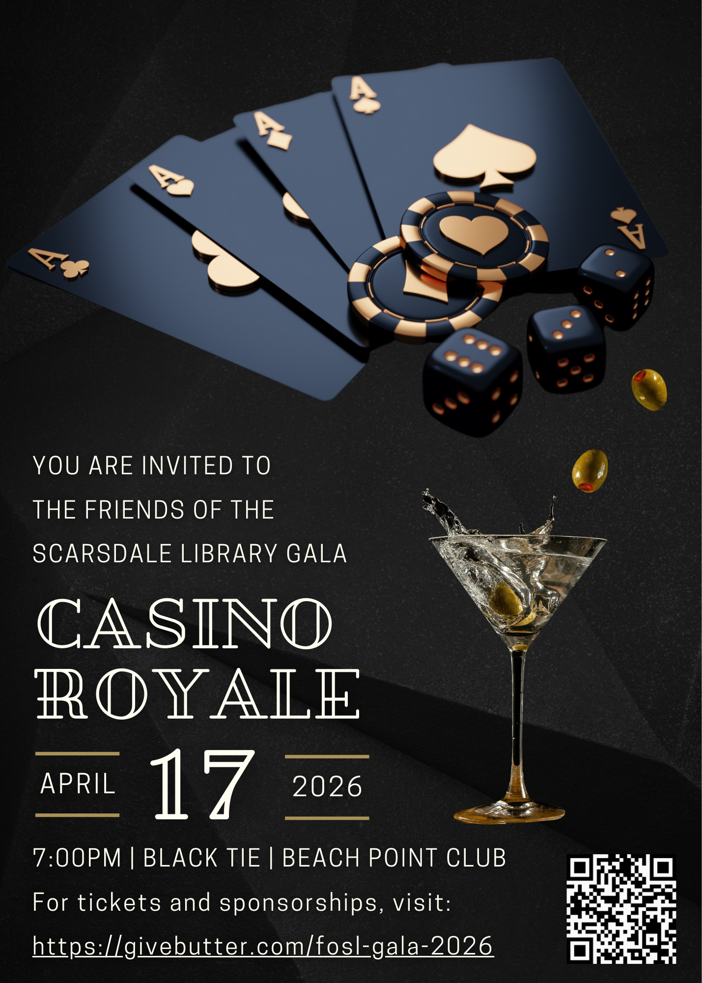 Campaign cover image for Friends of the Scarsdale Library 2026 Gala