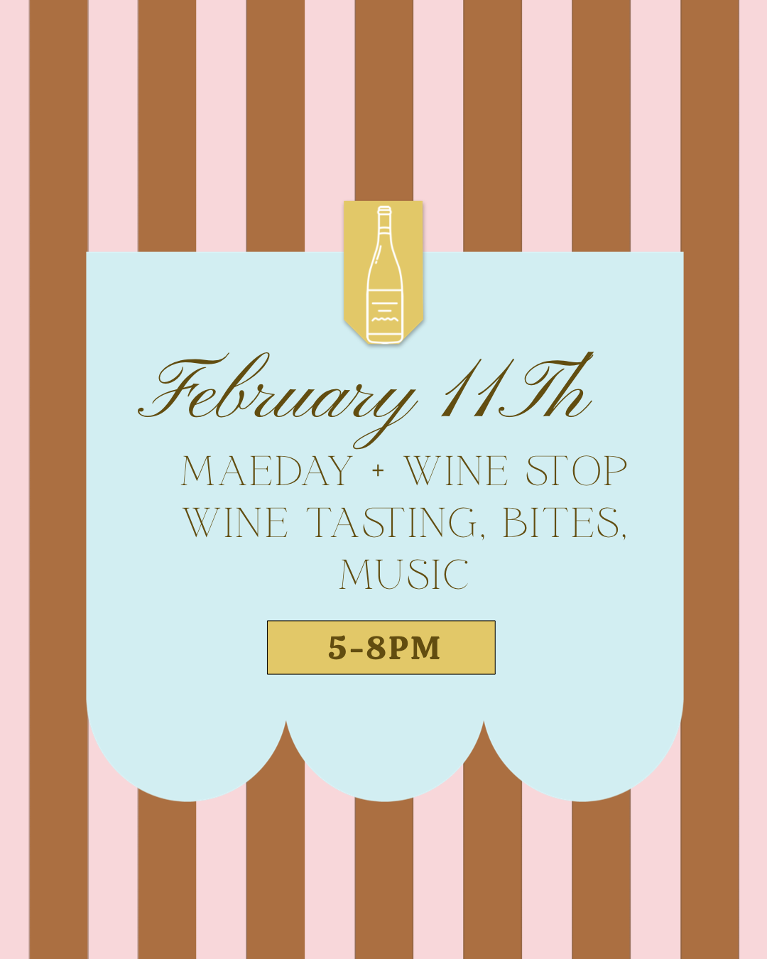 Campaign cover image for Maeday X Wine Stop wine tasting event