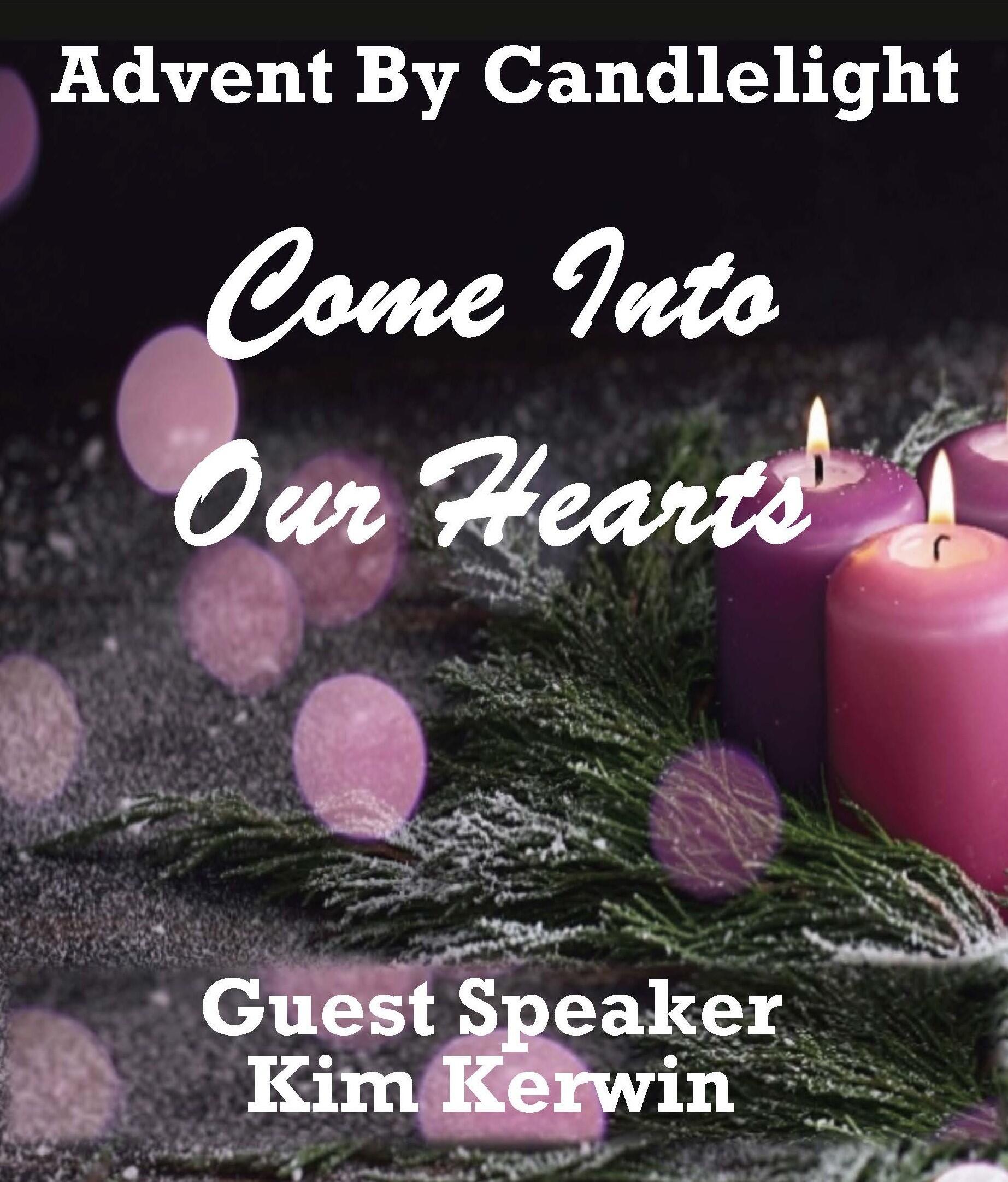 Campaign cover image for Advent by Candlelight - Come In To Our Hearts