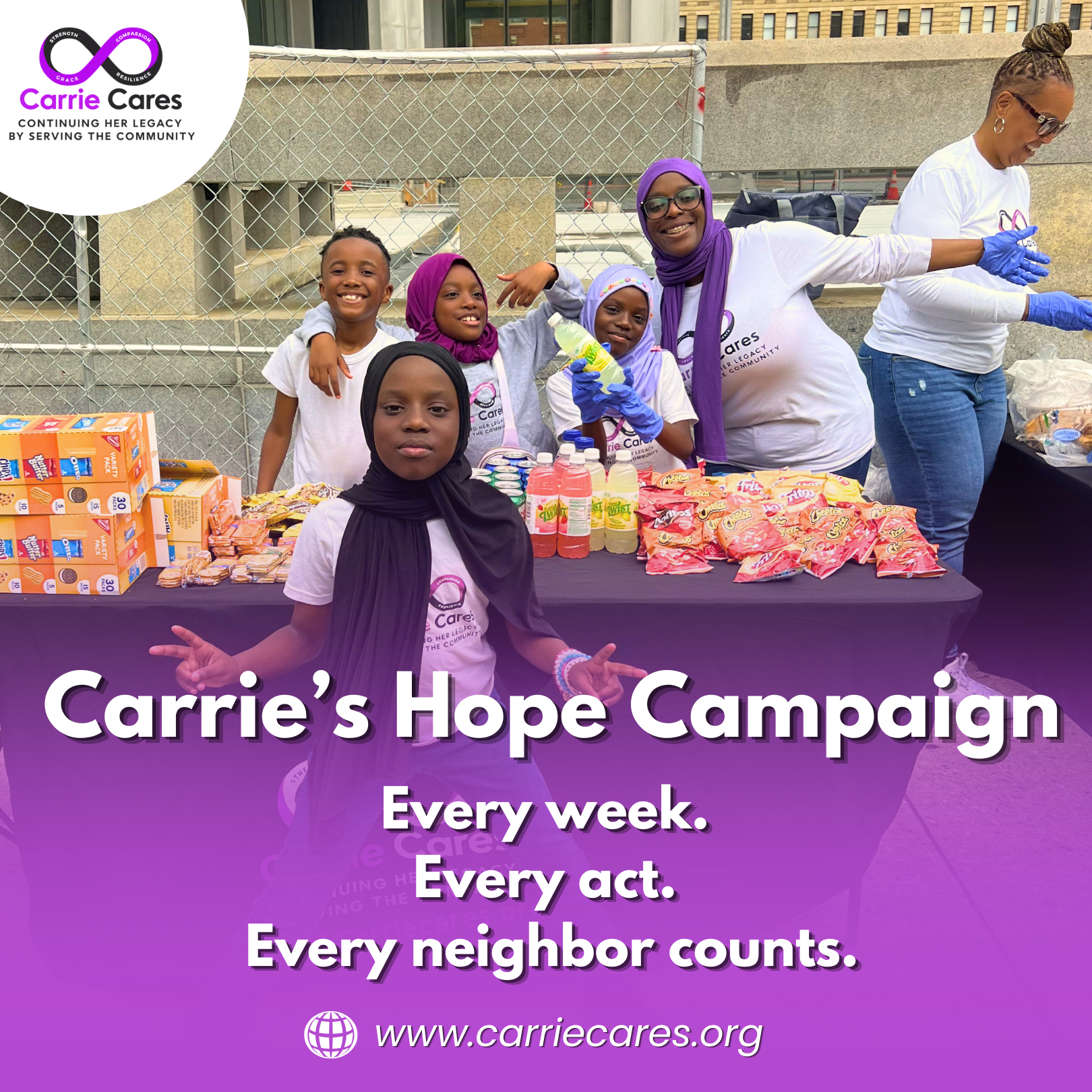 Campaign cover image for Carrie's Hope Campaign