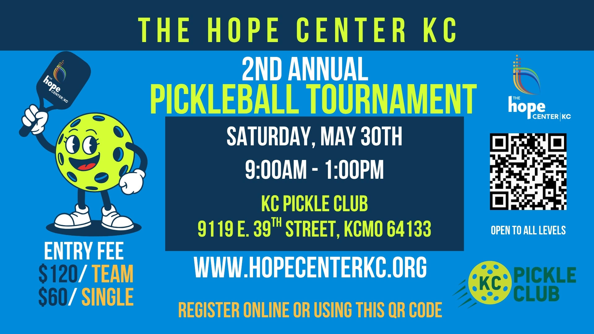 Campaign cover image for 2026 Pickleball Tournament