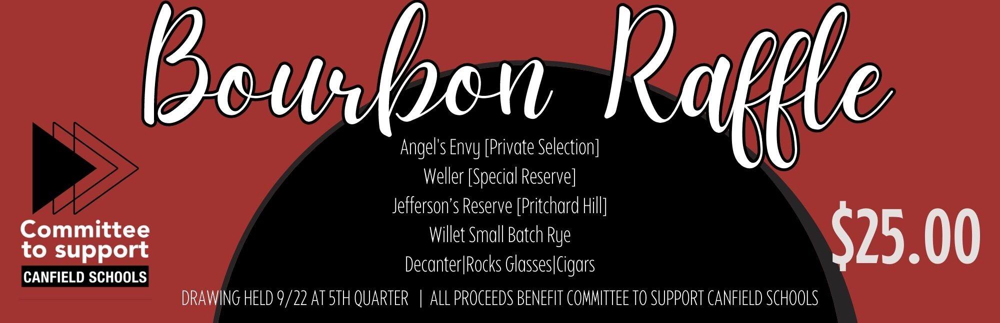 Campaign cover image for Canfield Bourbon Raffle