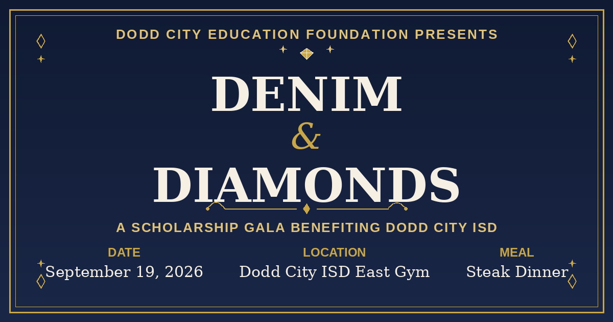 Campaign cover image for Dodd City Education Foundation Annual Gala