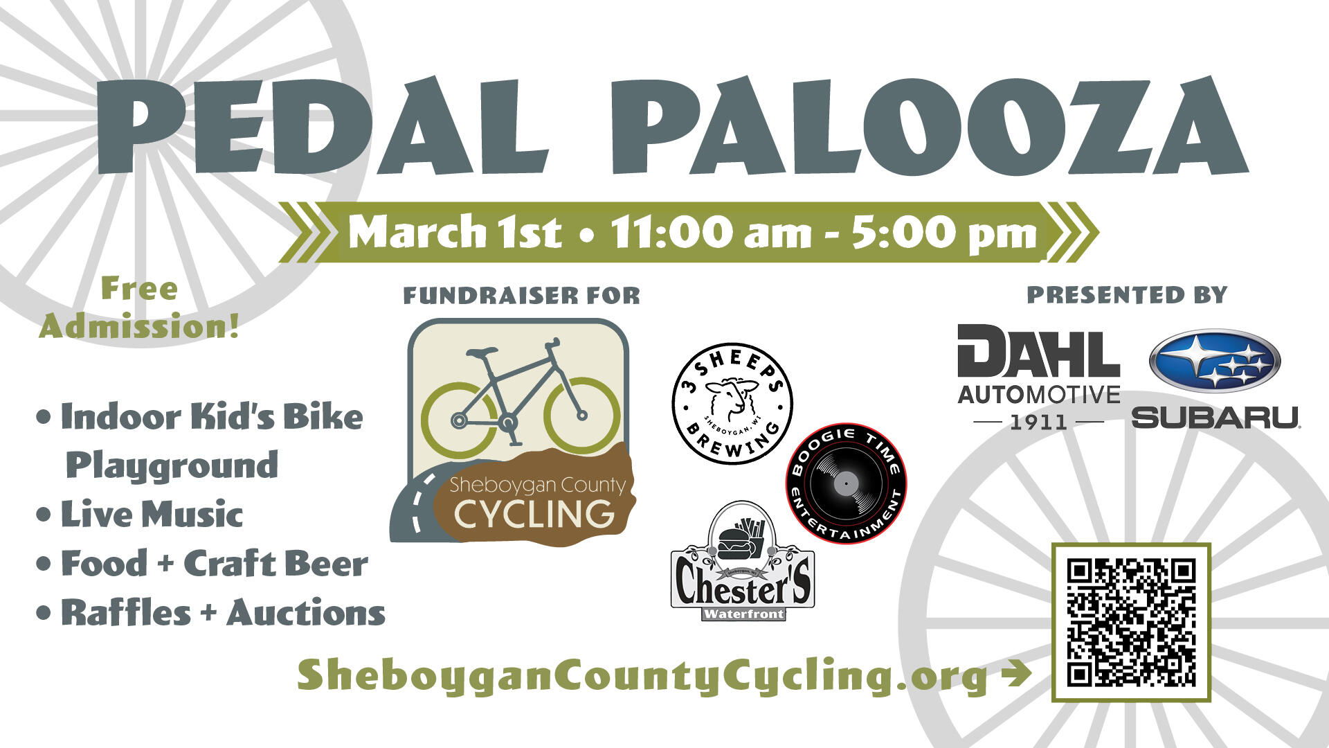 Campaign cover image for Pedal Palooza 2026