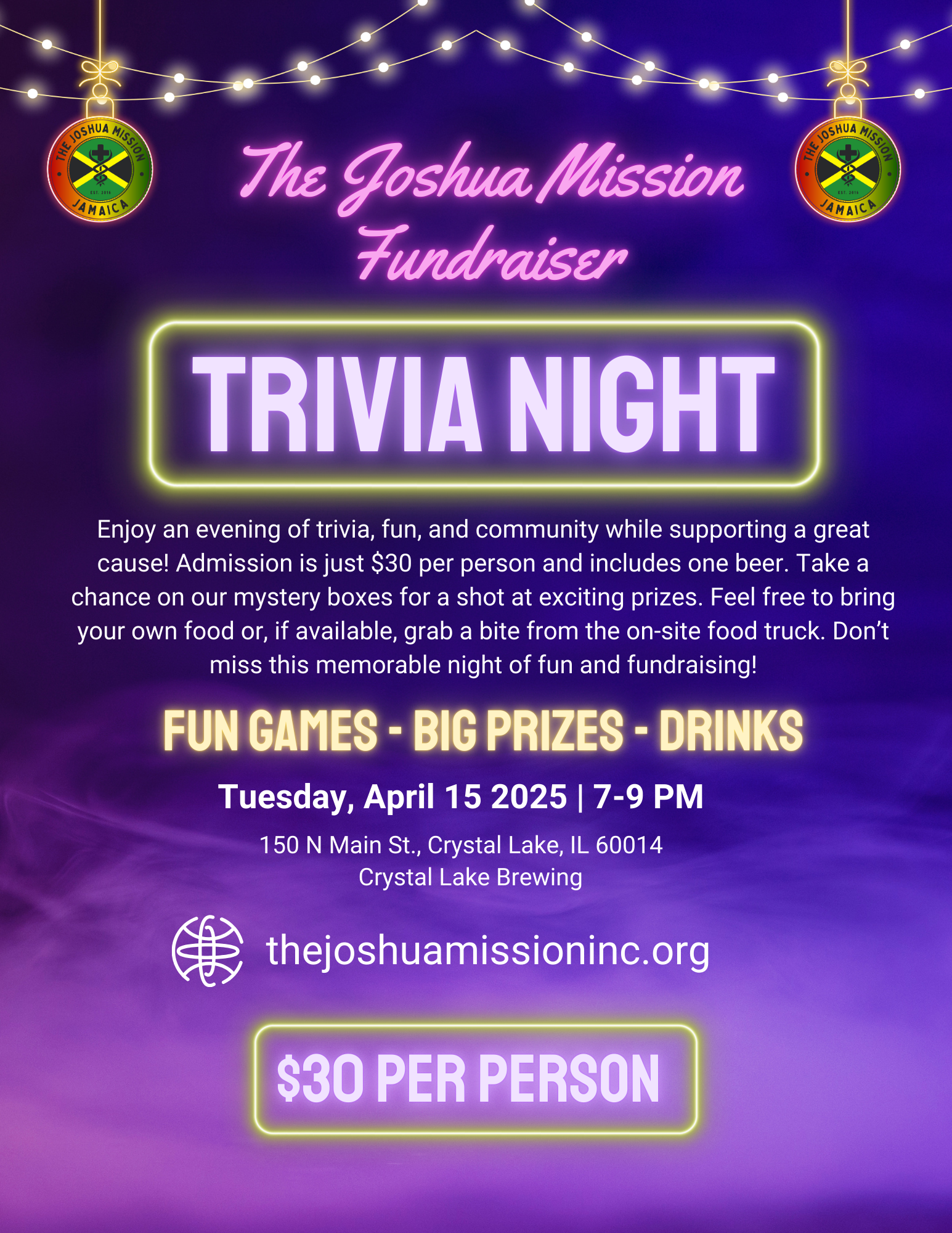 Campaign cover image for 2025 Trivia Night