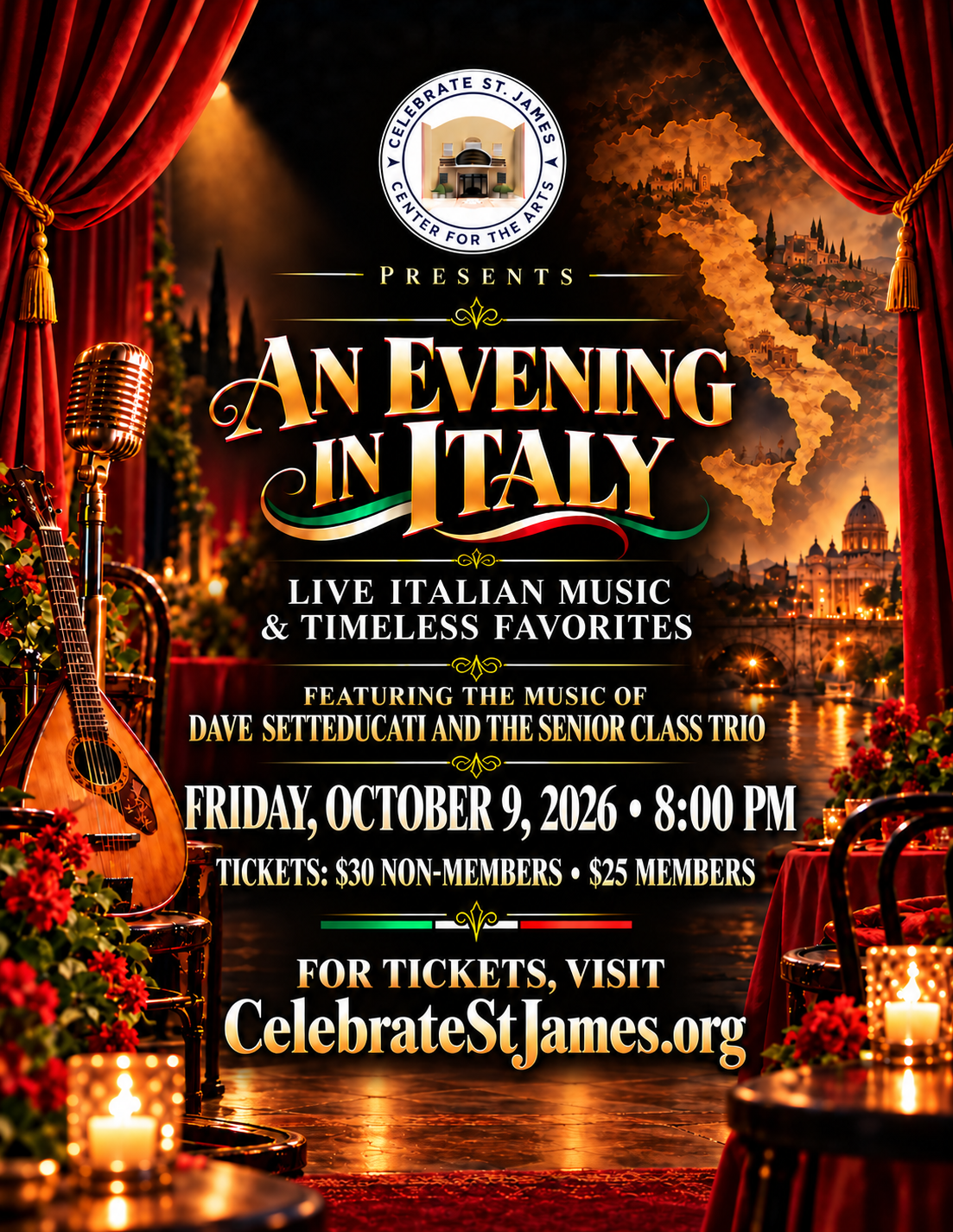 Campaign cover image for An Evening in Italy