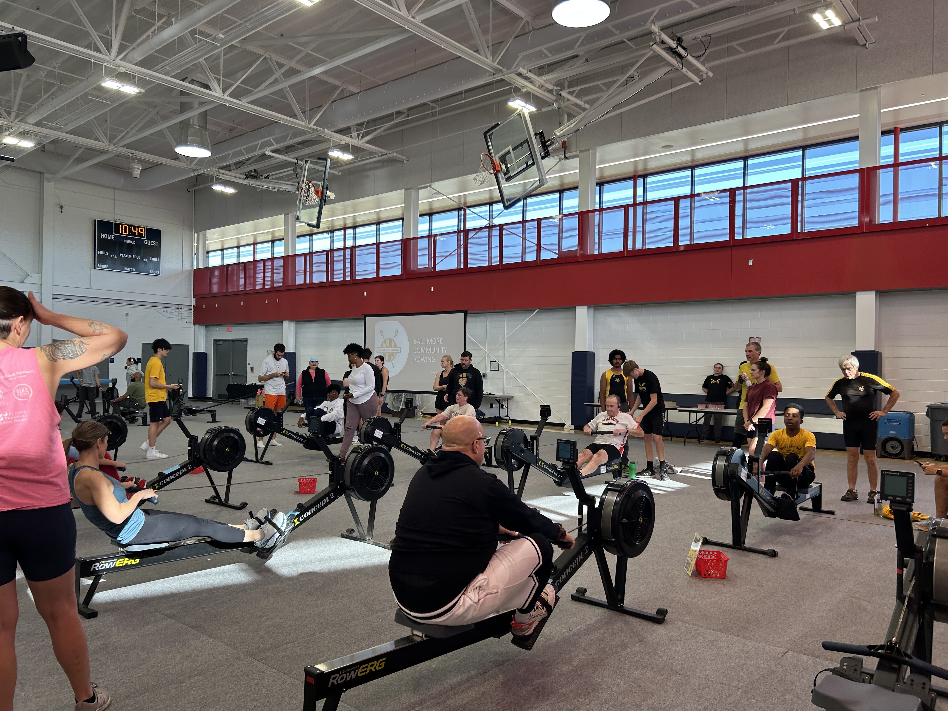 Baltimore Rowing Center Indoor Rowers League