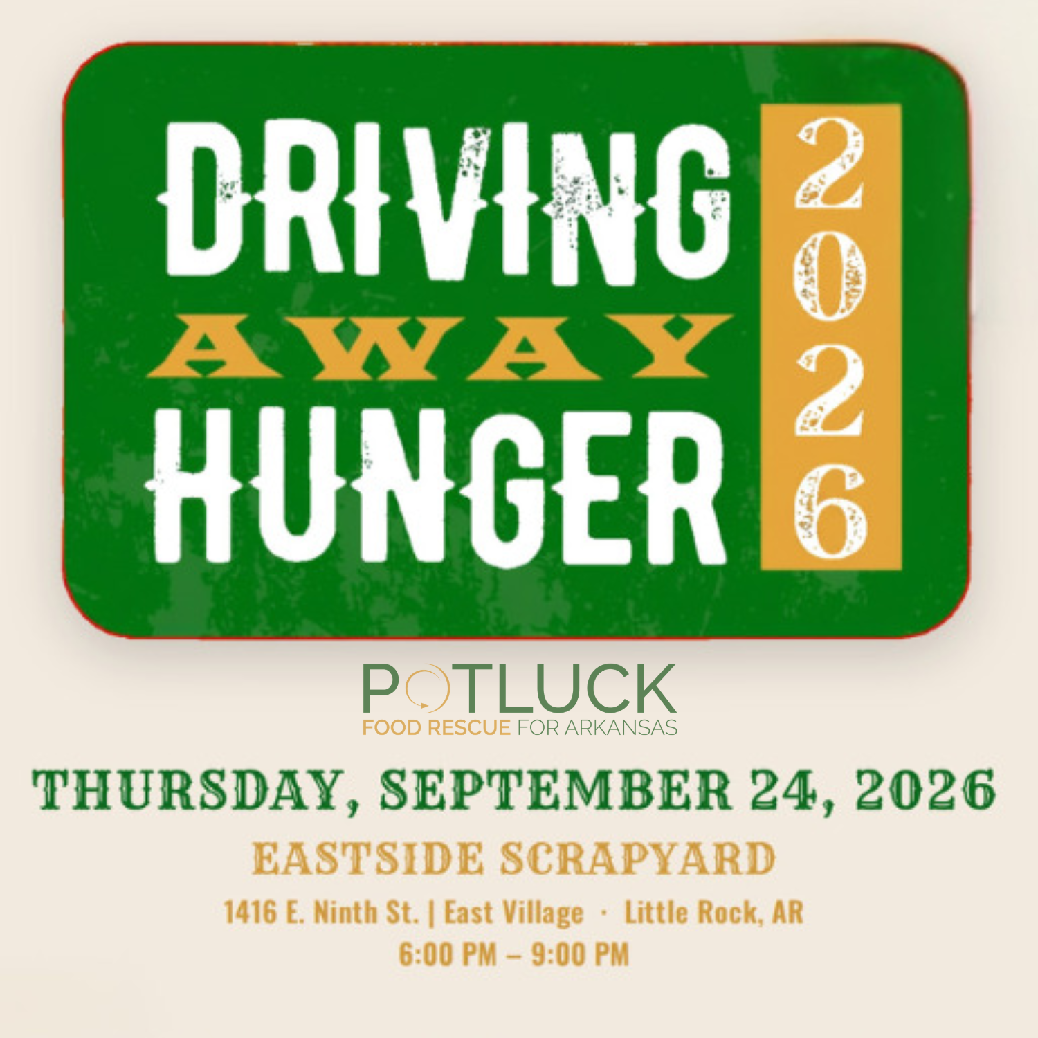 Campaign cover image for Driving Away Hunger 2026