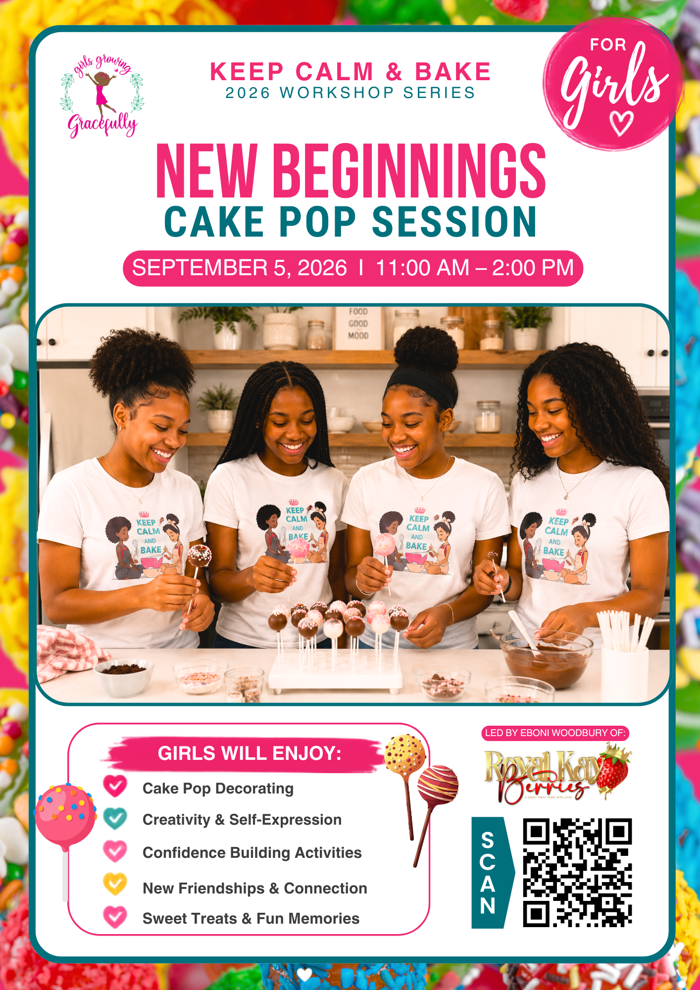 Campaign cover image for Keep Calm and Bake  2026 Workshop Series