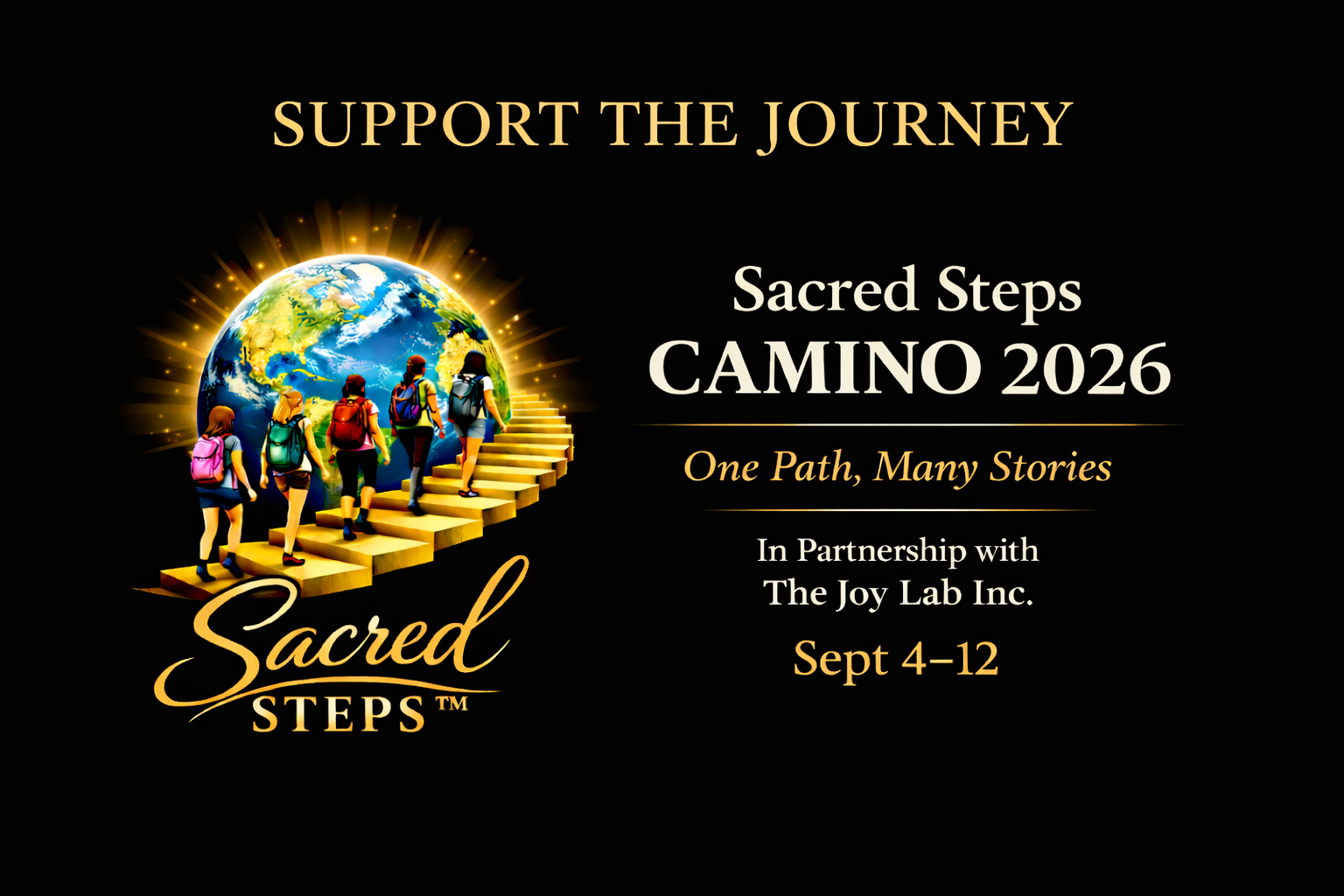 Campaign cover image for Sacred Steps™ Camino 2026 Partnership Opportunities