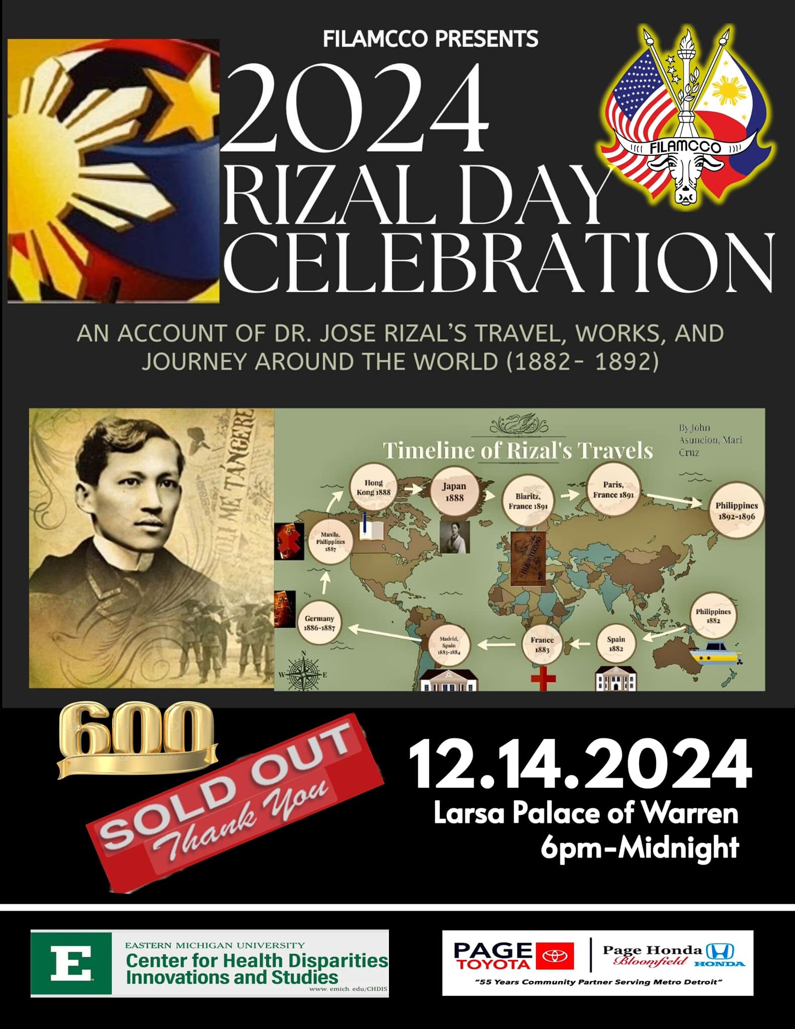 Campaign cover image for Rizal Day 2024