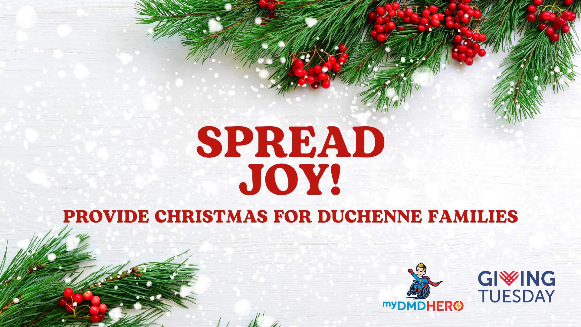 Campaign cover image for Spread Joy! Christmas for Duchenne Families