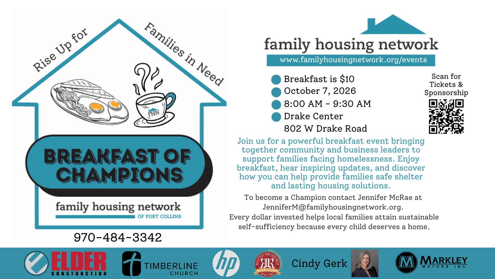 Campaign cover image for Breakfast of Champions 2026