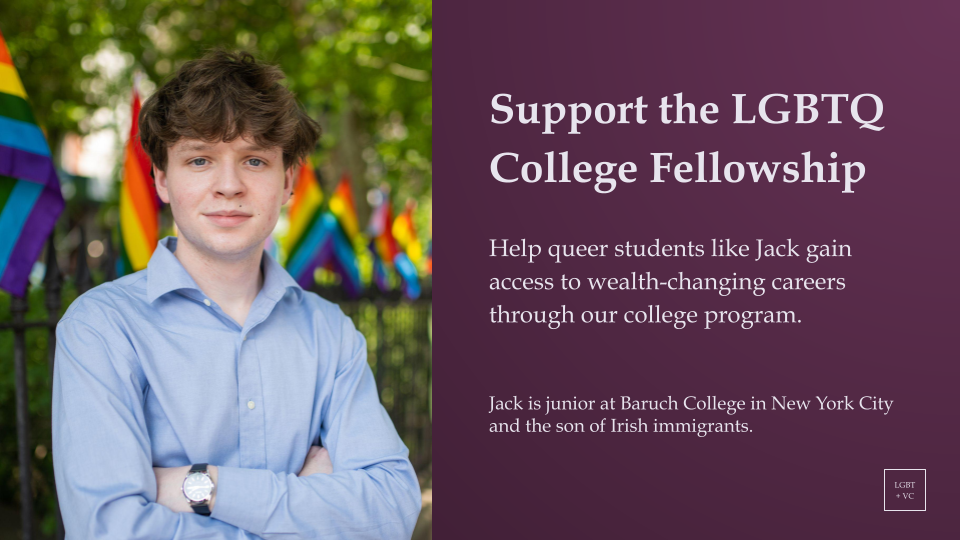 Campaign cover image for Support Our LGBTQ College Fellowship Program