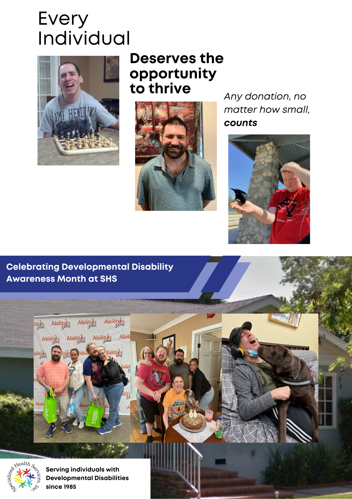 Campaign cover image for DDAM: Awareness in Action at VISTAS Home