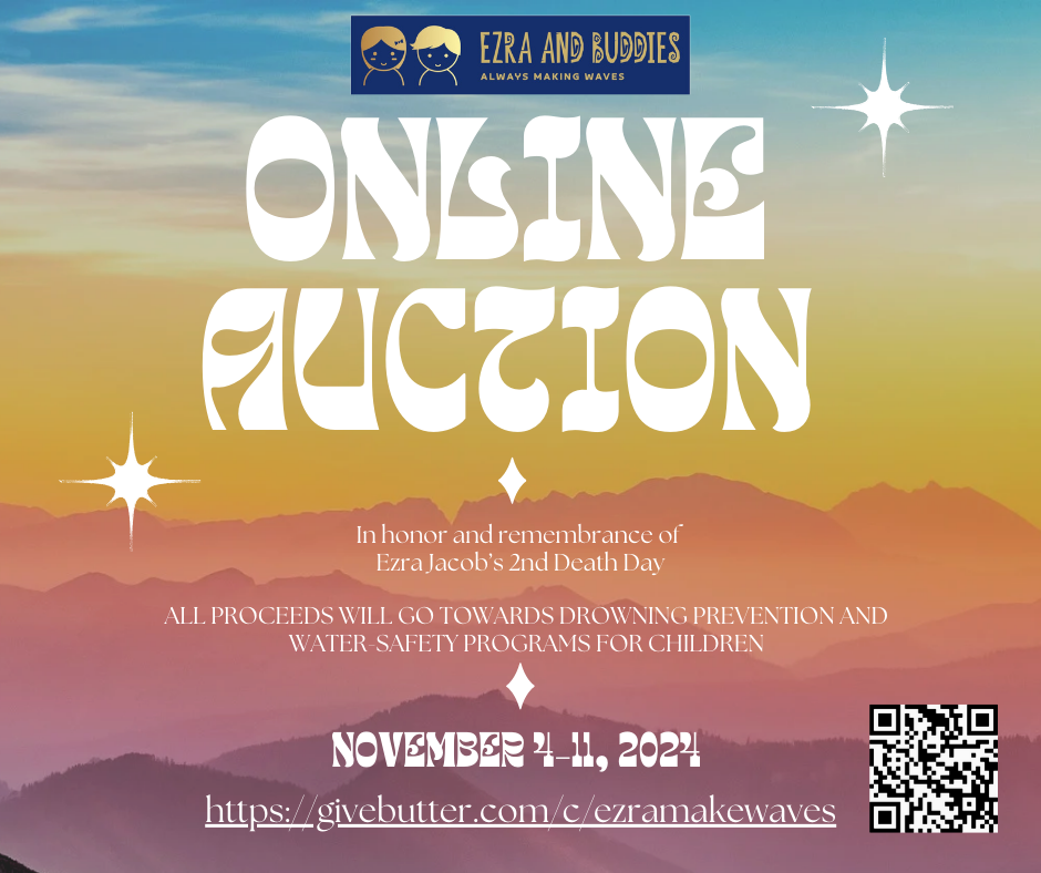 Campaign cover image for Ezra and Buddies' Make Waves Online Auction