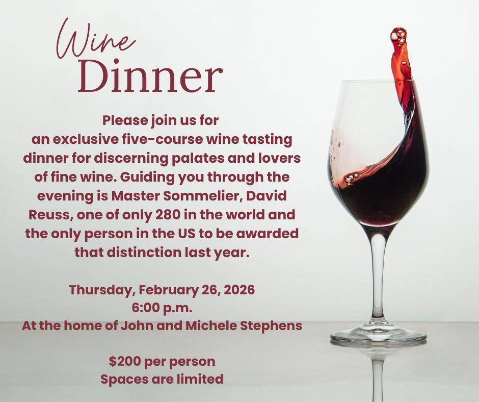 Campaign cover image for An Evening of Fine Wines & Refined Indulgence benefitting OLPH Catholic School