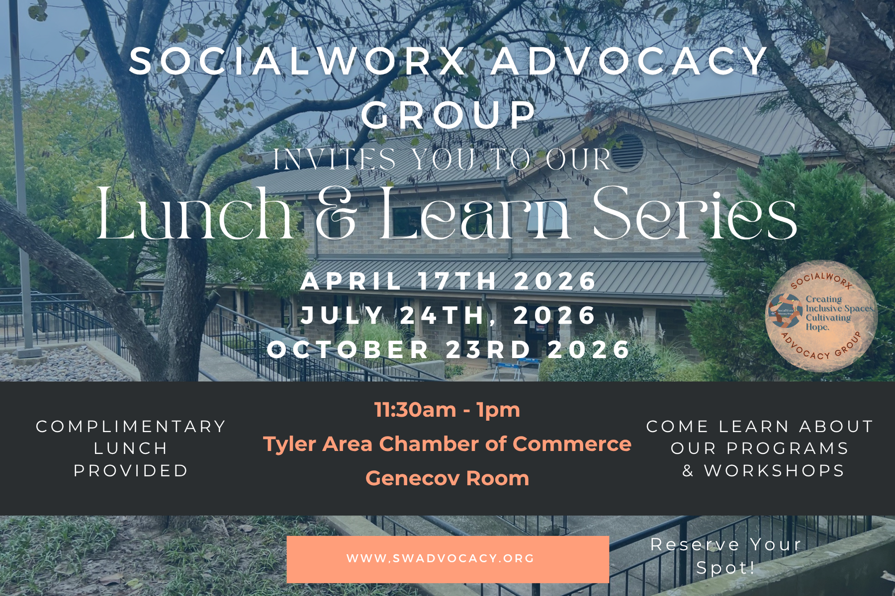 Campaign cover image for SocialWorx Lunch & Learn Series 2026