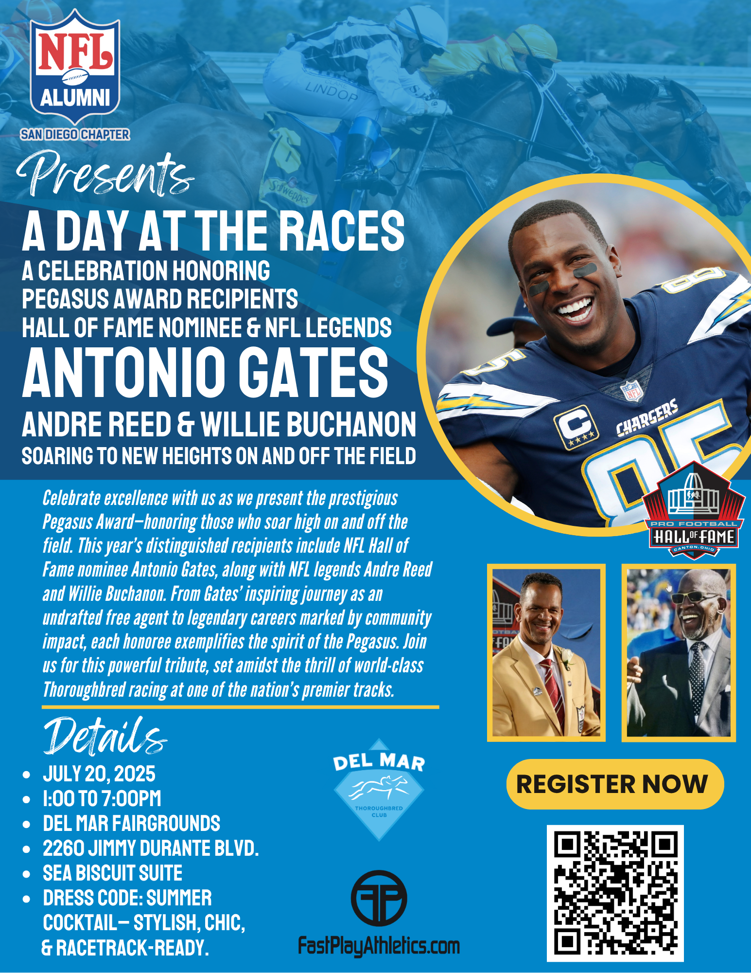 Campaign cover image for NFLA 2025 "DAY AT THE RACES"