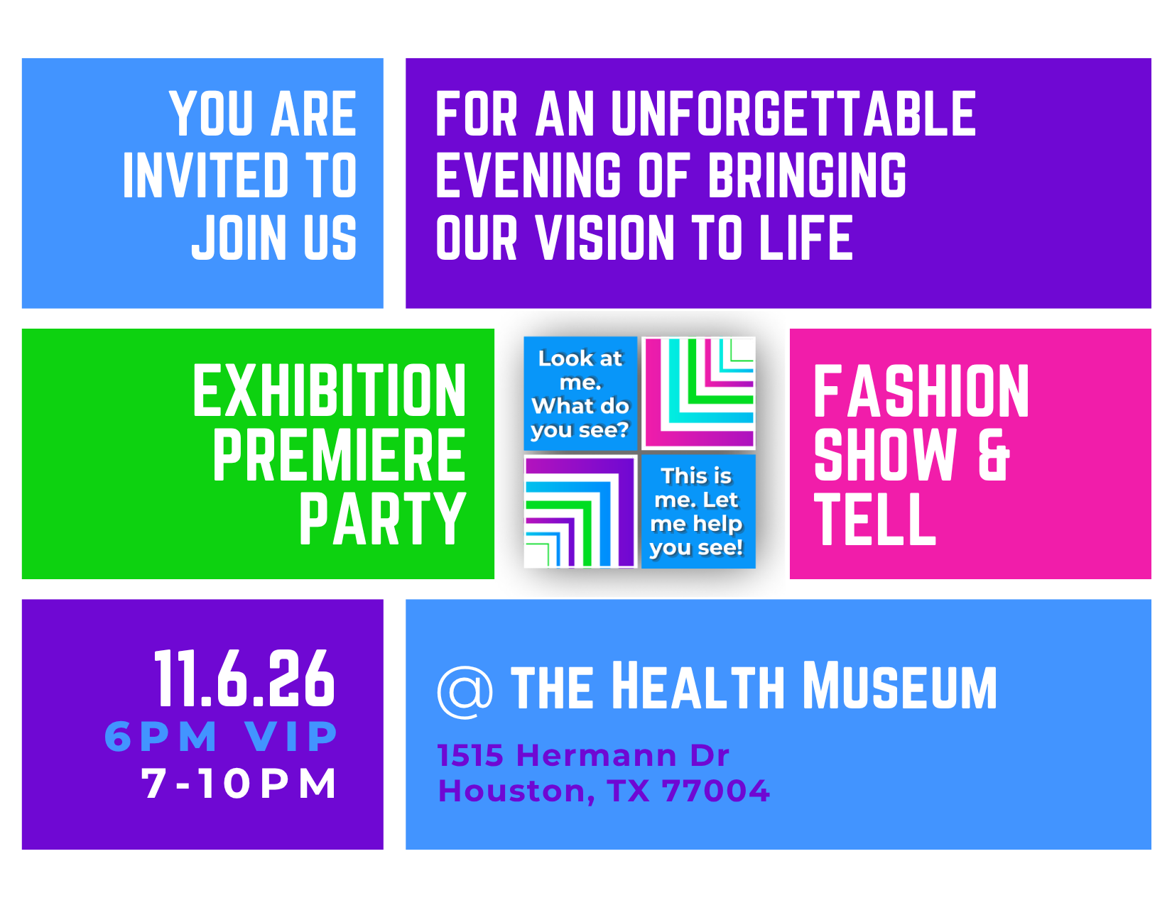 Campaign cover image for Exhibition Premiere Party and Fashion Show & Tell