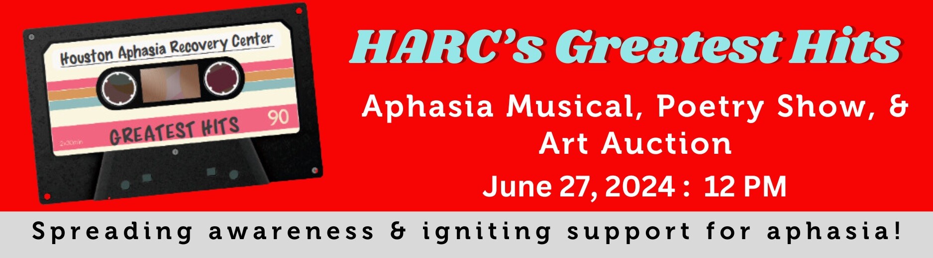 Campaign cover image for HARC Greatest Hits Musical, Poetry, and Art Auction 2024