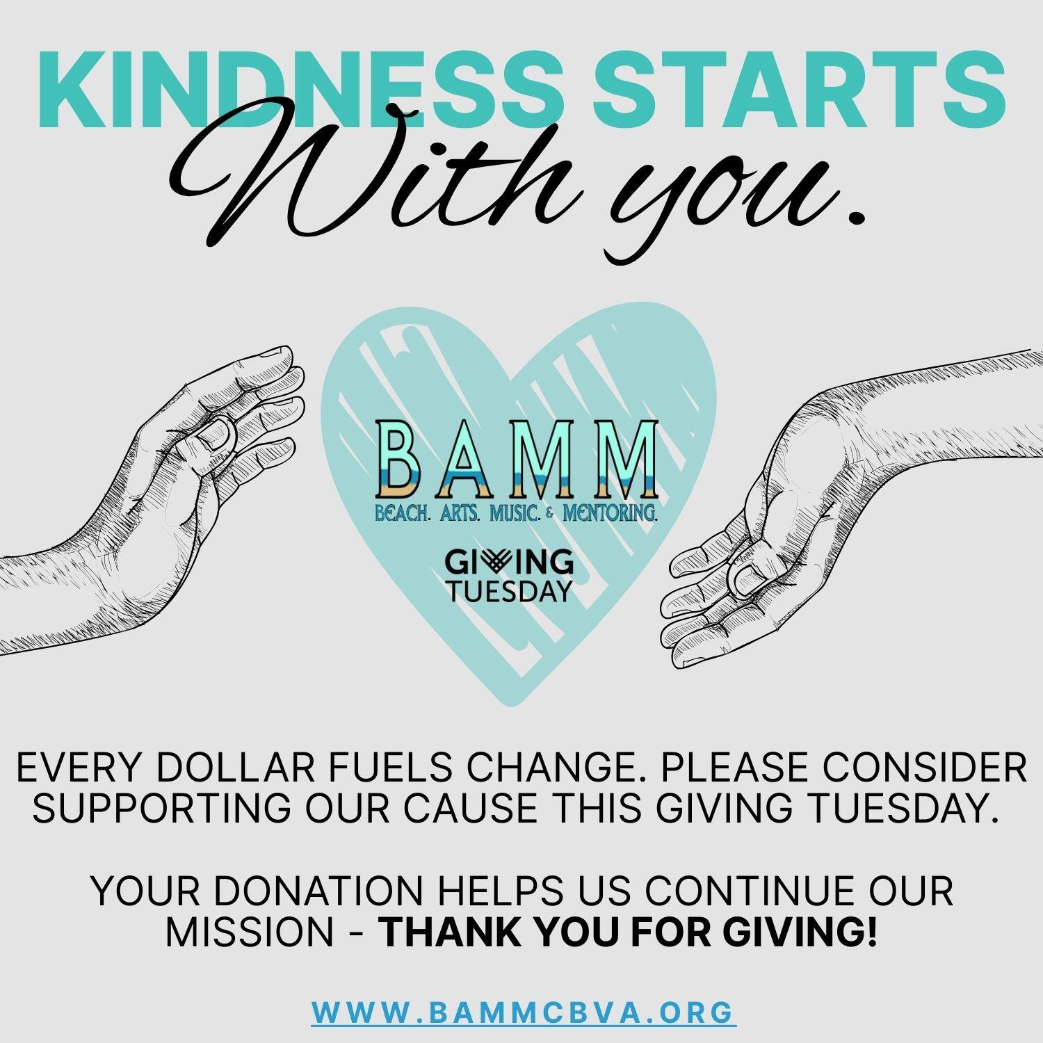 Campaign cover image for BAMM's Giving Tuesday 2025