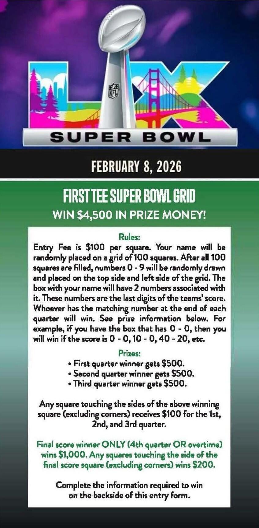 Campaign cover image for 2026 Superbowl Pool