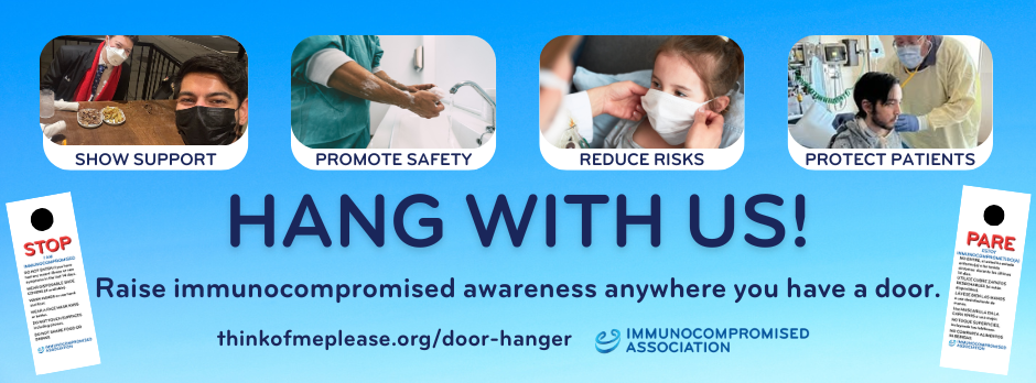 Campaign cover image for Hang with Immunocompromised Association