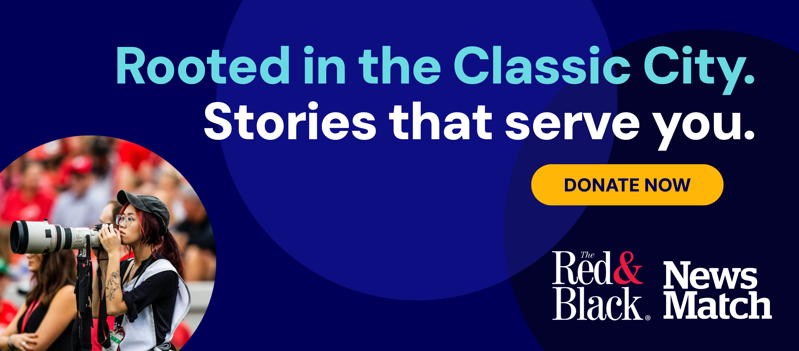 Campaign cover image for The Red & Black NewsMatch Fundraiser 2025