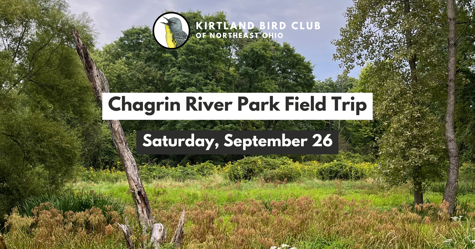 Campaign cover image for Chagrin River Park Field Trip