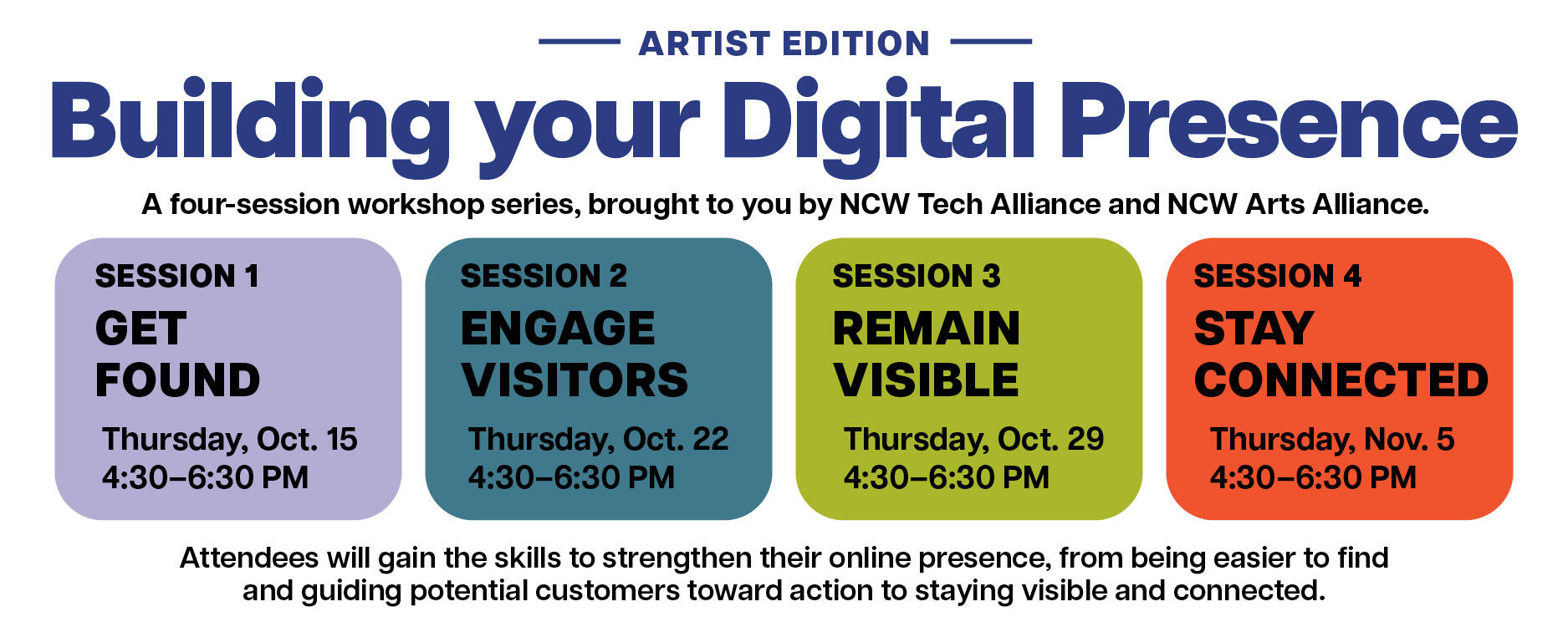 Campaign cover image for Building Your Digital Presence: Artist Edition