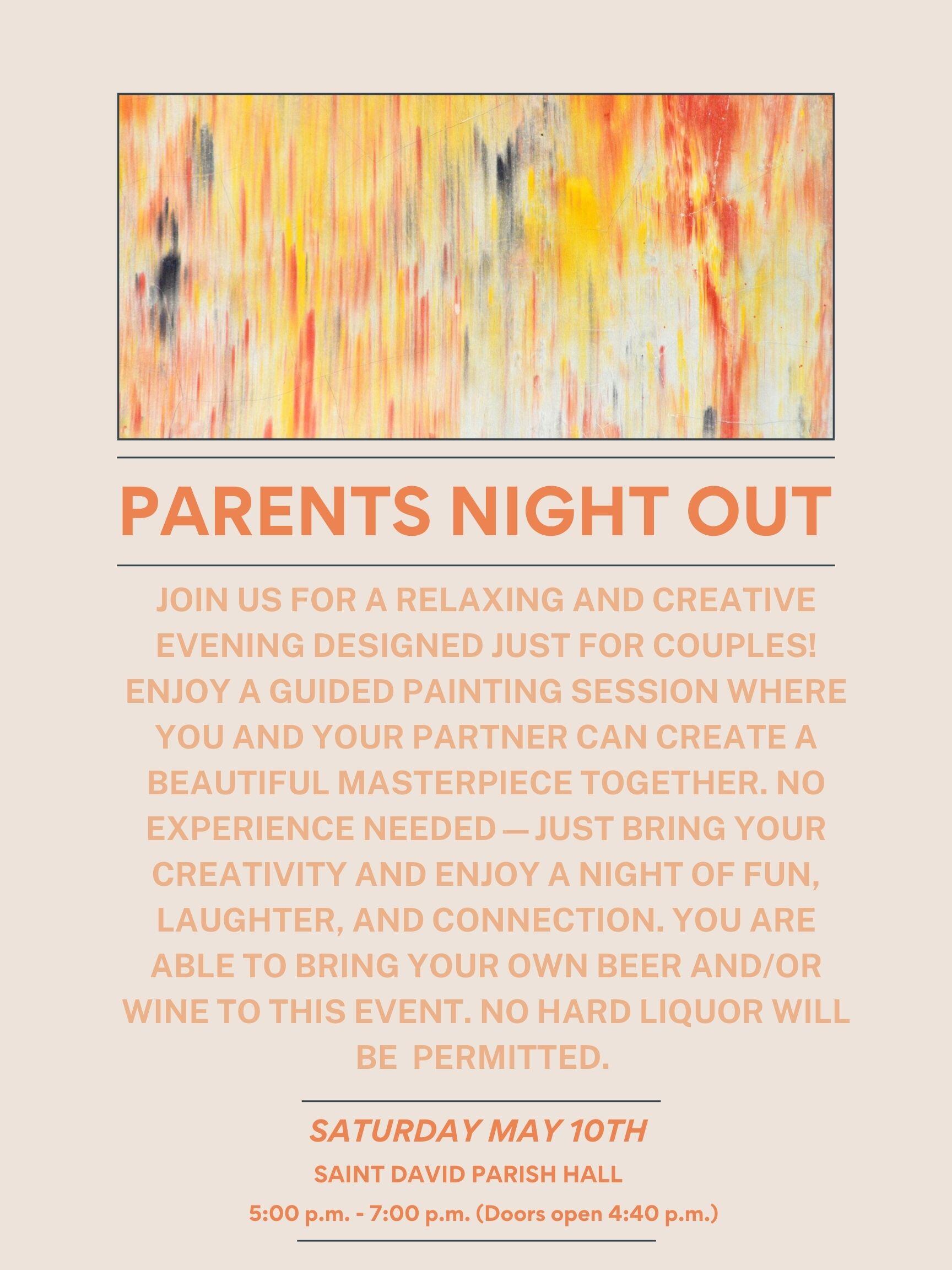 Campaign cover image for Parents Night Out