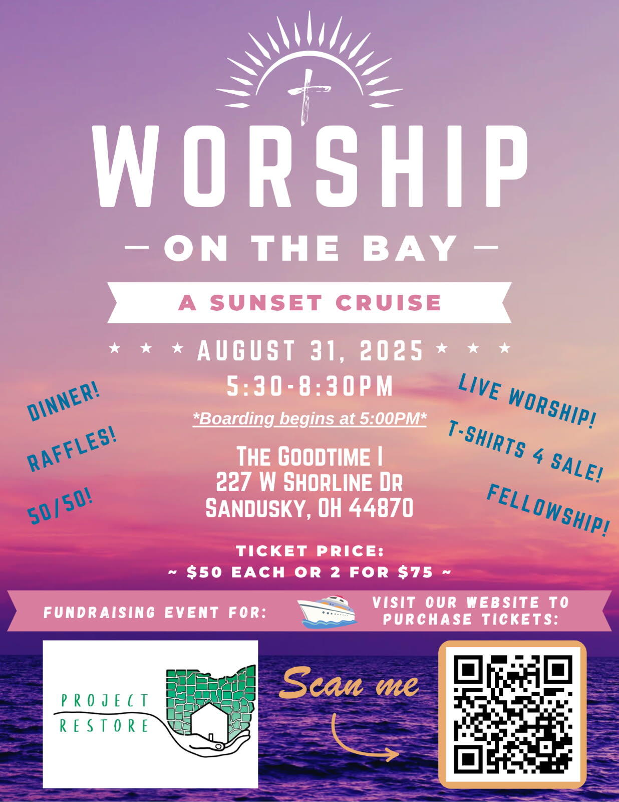 Campaign cover image for Sunset Cruise 2025