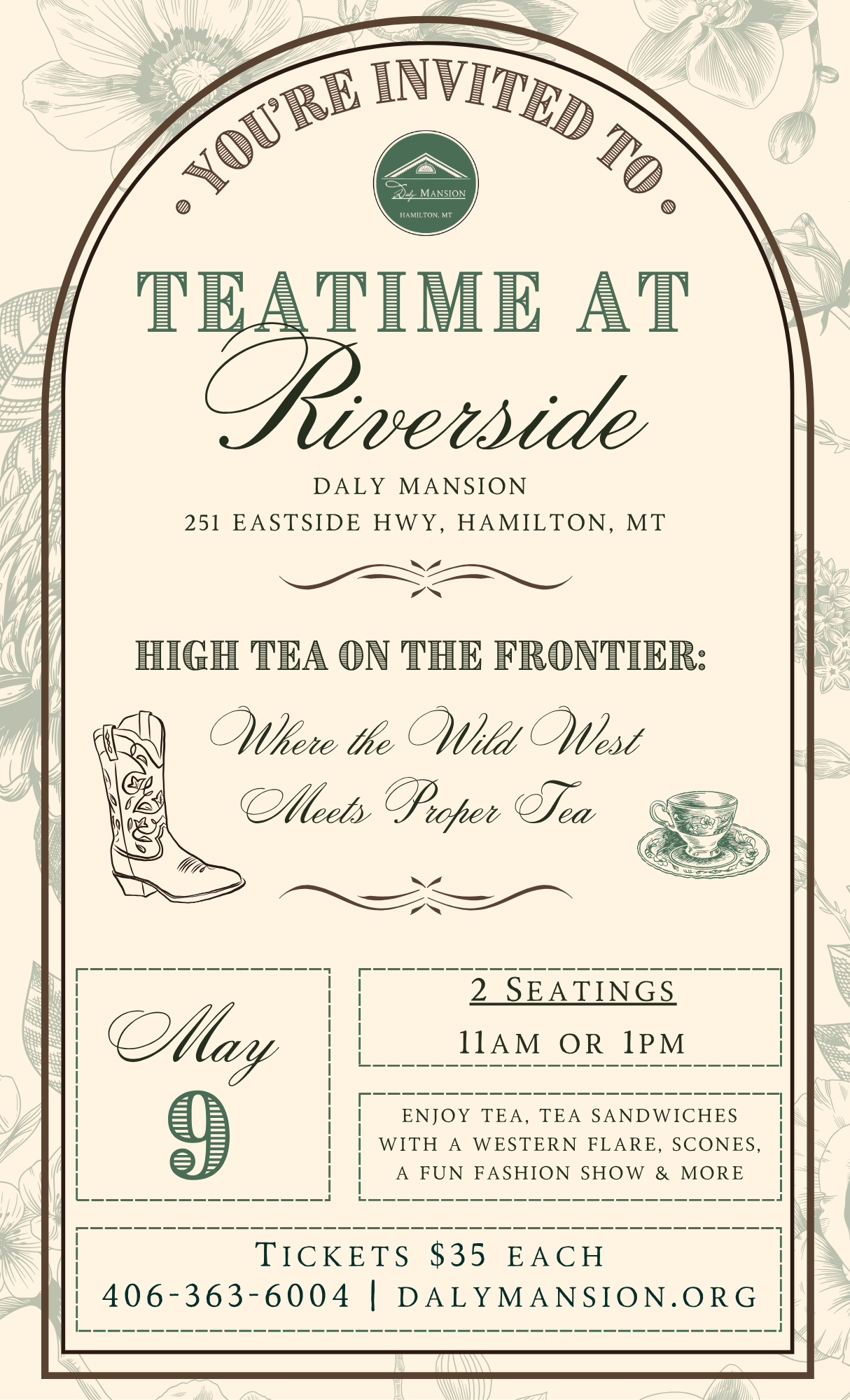 Campaign cover image for Teatime at Riverside 2026