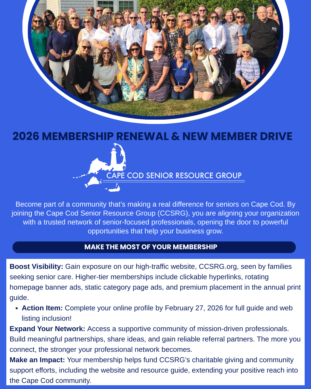 Campaign cover image for 2026 CCSRG Membership